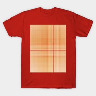 Scottish plaid tartan salmon classic pattern T-Shirt